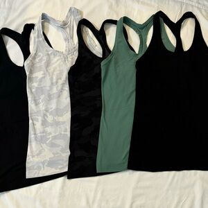 Bundle of 5 + 1 free LULULEMON Cool Tanks